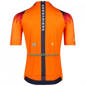 Wielershirt 2023 INEOS Grenadiers - Oranje Donkerblauw